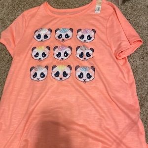Panda bear sleep shirt